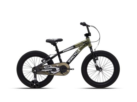 Sepeda BMX Anak Wimcycle Firebird 18" Black Silverstone MY25